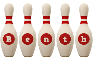 Benth bowling-pin logo