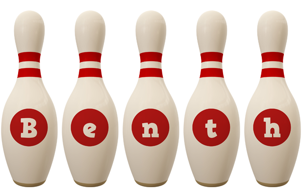 Benth bowling-pin logo