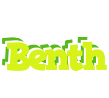 Benth citrus logo