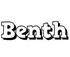 Benth snowing logo