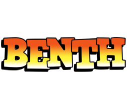 Benth sunset logo