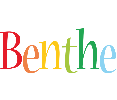 Benthe birthday logo