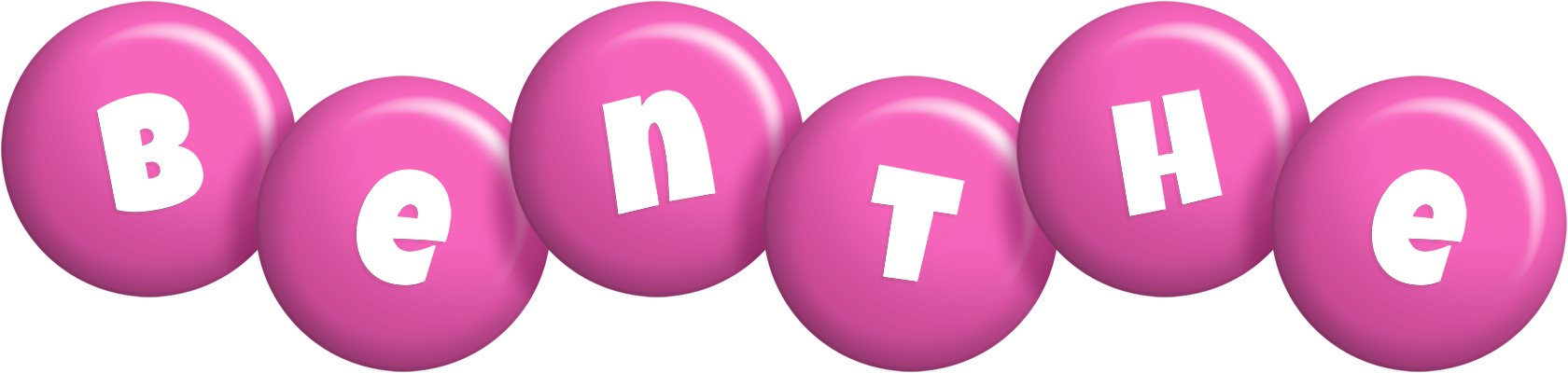 Benthe candy-pink logo