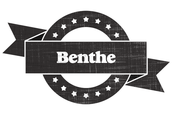 Benthe grunge logo