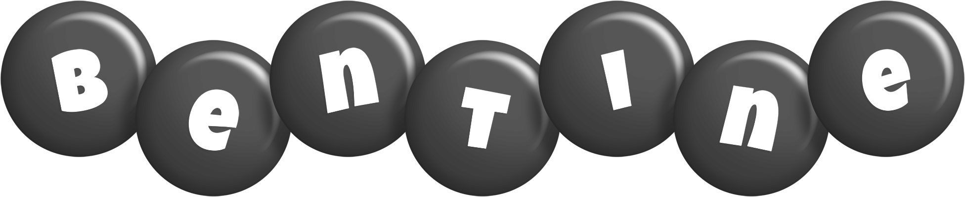 Bentine candy-black logo