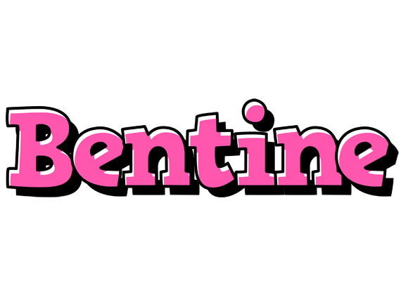 Bentine girlish logo