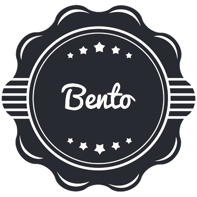 Bento badge logo