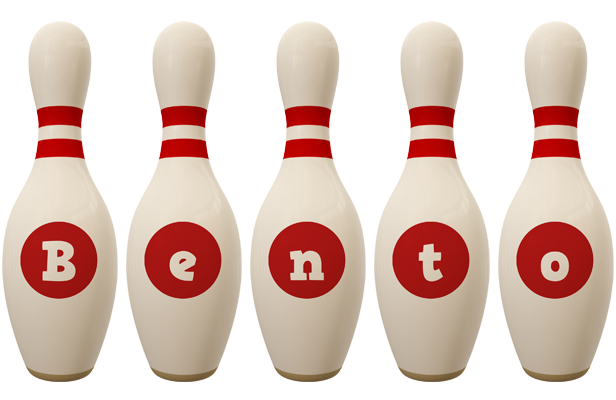 Bento bowling-pin logo