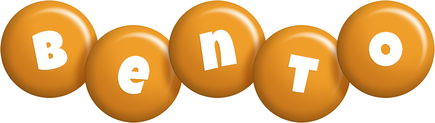 Bento candy-orange logo