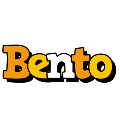 Bento cartoon logo