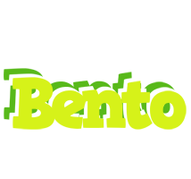 Bento citrus logo