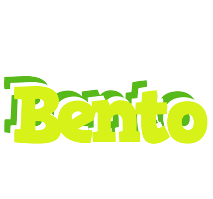 Bento citrus logo