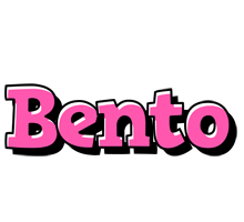 Bento girlish logo