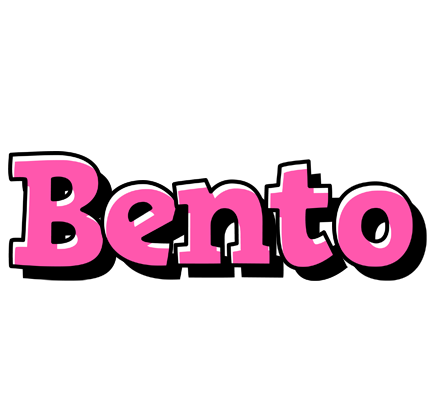 Bento girlish logo