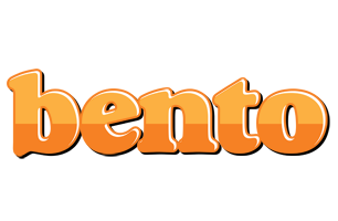 Bento orange logo