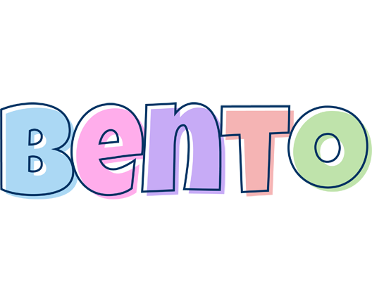 Bento pastel logo