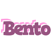 Bento relaxing logo