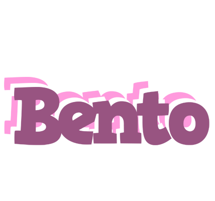 Bento relaxing logo