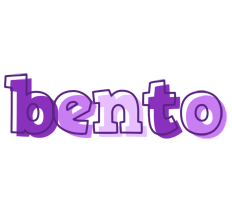 Bento sensual logo