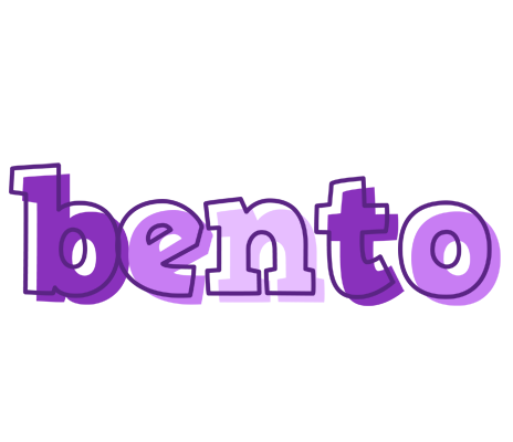 Bento sensual logo