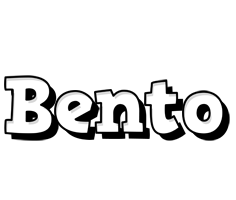 Bento snowing logo