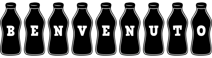 Benvenuto bottle logo