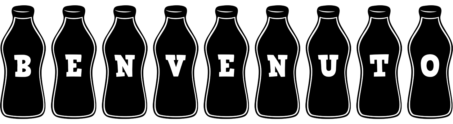 Benvenuto bottle logo