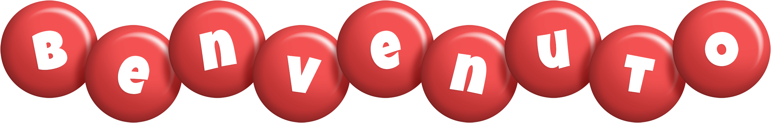 Benvenuto candy-red logo