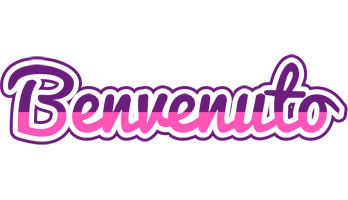 Benvenuto cheerful logo