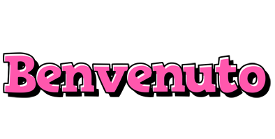 Benvenuto girlish logo