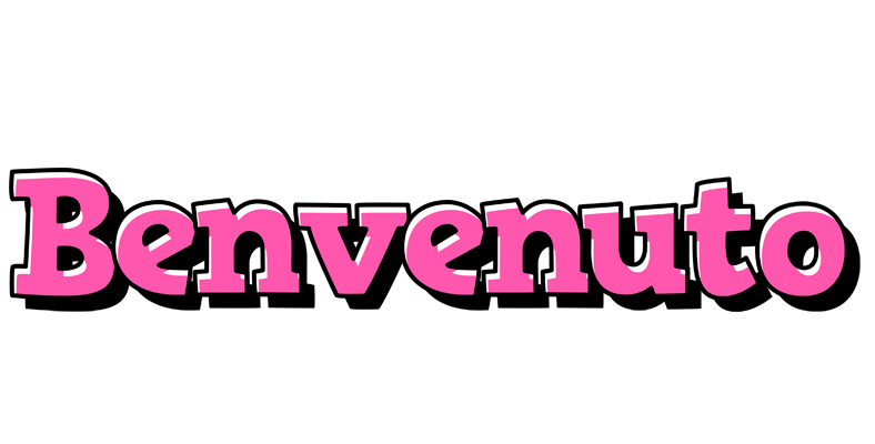 Benvenuto girlish logo