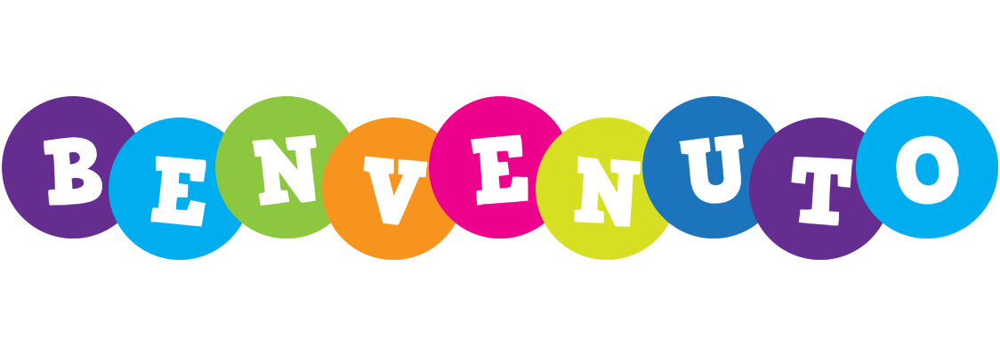 Benvenuto happy logo