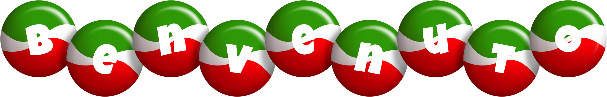 Benvenuto italy logo
