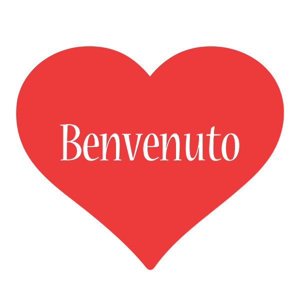 Benvenuto love logo