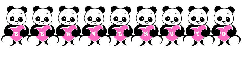 Benvenuto love-panda logo