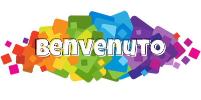 Benvenuto pixels logo