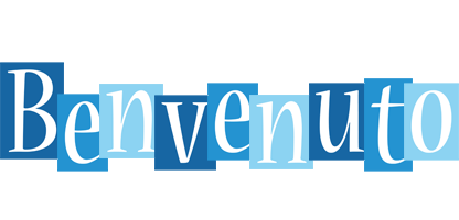 Benvenuto winter logo