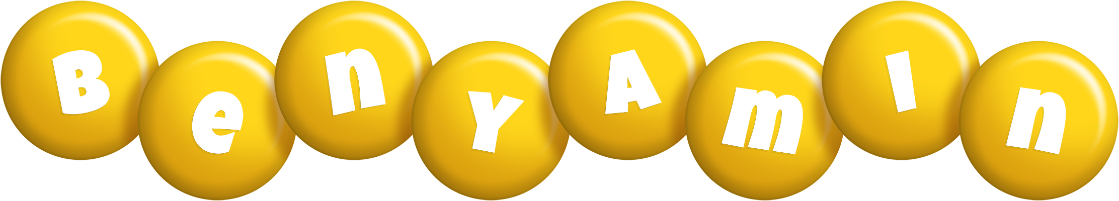 Benyamin candy-yellow logo