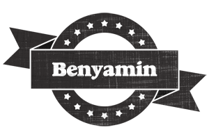 Benyamin grunge logo