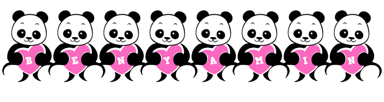 Benyamin love-panda logo