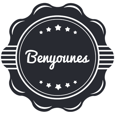 Benyounes badge logo