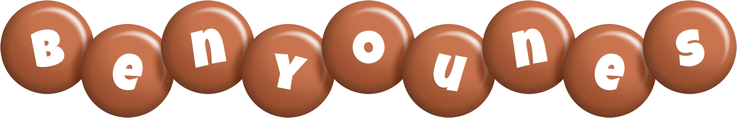 Benyounes candy-brown logo