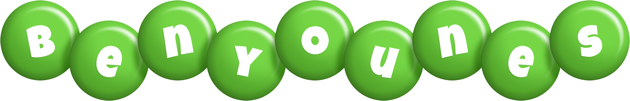 Benyounes candy-green logo