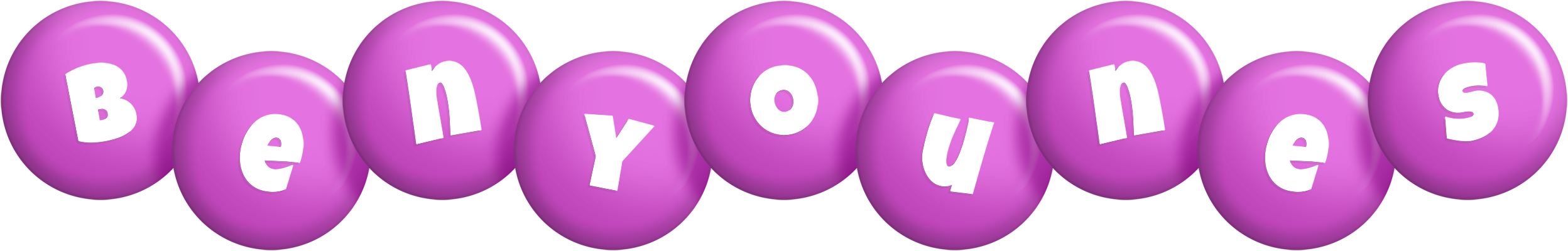 Benyounes candy-purple logo