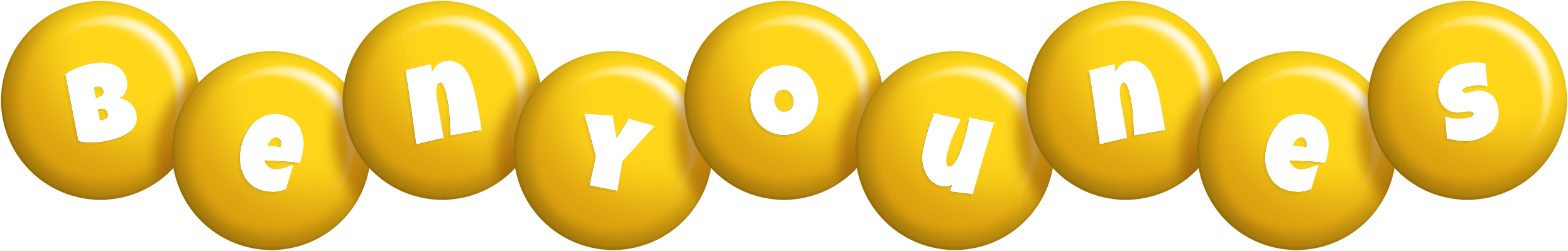 Benyounes candy-yellow logo
