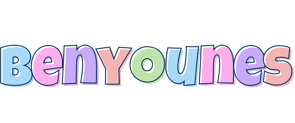 Benyounes pastel logo