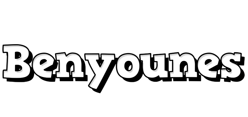 Benyounes snowing logo