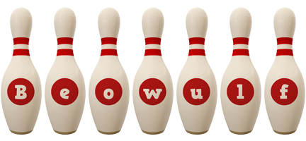 Beowulf bowling-pin logo