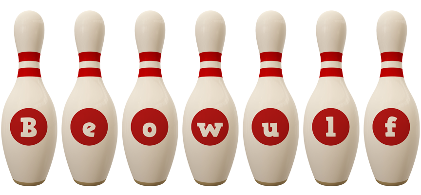 Beowulf bowling-pin logo