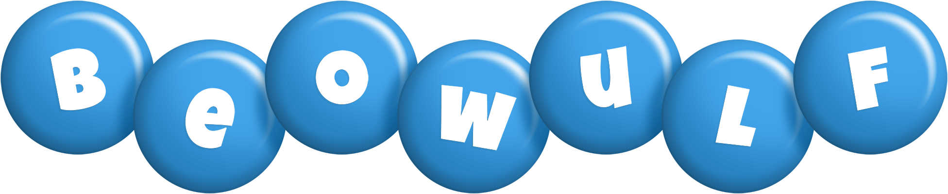 Beowulf candy-blue logo